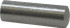 Value Collection 34850X Size 6, 0.3202" Small End Diam, 0.341" Large End Diam, Uncoated Steel Taper Pin