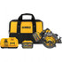 DeWALT DCS578X2 Cordless Circular Saw: 7-1/4" Blade, 60V, 5,800 RPM