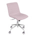 MILLWORK HOLDING CO INC CHR200012 Elle Decor Adelaide Mid-Back Task Chair, Pink/Rose Gold