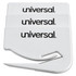 UNIVERSAL OFFICE PRODUCTS 31803 Universal Letter Slitter Steel Hand Letter Openers With Concealed Blade, 2 1/2in, White, Pack Of 3