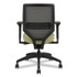 HON COMPANY SVM1ALICC82T Solve Series Mesh Back Task Chair, Supports Up to 300 lb, 18" to 23" Seat Height, Meadow Seat, Charcoal Back, Black Base