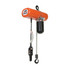 CM 2722/2788CR10 Electric Chain Hoist: 0.25 Ton Working Load Limit