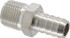 Ham-Let 3001308 Pipe Hose Connector: 1/2" Fitting, 316 Stainless Steel