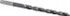 Chicago-Latrobe 42676 Jobber Length Drill Bit: #6, 135 °, High Speed Steel