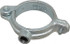 Empire 41HG0125 Split Ring Hanger: 1-1/4" Pipe, 3/8" Rod, Malleable Iron, Electro-Galvanized Finish