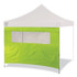 TENACIOUS HOLDINGS, INC. ergodyne® 12989 Shax 6092 Pop-Up Tent Sidewall with Mesh Window, Single Skin, 10 ft x 10 ft, Polyester, Lime