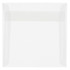 JAM PAPER AND ENVELOPE JAM Paper 2851340  Translucent Vellum Invitation Envelopes, 7in x 7in, Gummed Seal, Clear, Pack Of 25