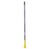 RUBBERMAID COMMERCIAL PROD. H246 BLU Gripper Fiberglass Mop Handle, 1" dia x 60", Blue/Yellow