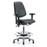Blue Ridge Ergonomics MSC46995 Task Chair: Vinyl, Carbon
