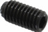 Unbrako 103197 Set Screw: M5 x 10 mm, Knurled Cup Point, Alloy Steel, Grade 45H