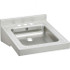 ELKAY. WCLWO1923OSD3 Lavatory Sink: Wall-Hung Mount, 304 Stainless Steel