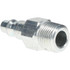 Parker H2C-E-787 Pneumatic Hose Coupling: 3/8-18" Thread, 1/4" Body Dia, Industrial Interchange