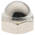 Value Collection DNI025P5-100BX 1/4-20" UNC, 7/16" Width Across Flats, Nickel Plated, Steel Acorn Nut