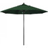 California Umbrella 194061358559 Patio Umbrellas; Fabric Color: Hunter Green ; Base Included: No ; Fade Resistant: Yes ; Diameter (Feet): 9 ; Canopy Fabric: Solution Dyed Polyester ; Umbrella Diameter (Inch): 108