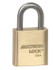 American Lock A5560KA-54736 Padlock: Brass & Steel, Keyed Alike, 1-3/4" Wide