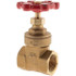 Mueller Industries BD-19068 Gate Valve: Gate, 3/4" Pipe, FNPT x FNPT, Bronze