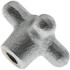 Gibraltar 845590-G Spoked Knob: 2" Head Dia, 4 Points, Cast Iron