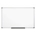 BI-SILQUE VISUAL COMM.PROD. CR0801170MV MasterVision Maya Platinum Pure Magnetic Dry-Erase Whiteboard, 48in x 36in, Aluminum Frame With Silver Finish