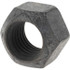 MSC 36568 Hex Lock Nut: Distorted Thread, 7/8-9, Grade L9 Steel, Uncoated with Wax