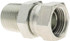 Parker KP61678 Hydraulic Hose Swivel Fitting: 8 mm, 1/2-14, 5,000 psi