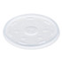 DART 32SL1 Lids for Foam Cups and Containers, Fits 32 oz/44 oz/60 oz Hot Cups, Plastic, Translucent, 1,000/Carton
