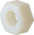 MSC HNN-750-1213-N Hex Nut: 1/2-13, Nylon, Uncoated