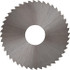 Controx 12600440500001 Slitting & Slotting Saw: 1-3/4" Dia, 0.02" Thick, 44 Teeth, High Speed Steel