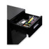 ALERA PABFBL File Pedestal, Left or Right, 2-Drawers: Box/File, Legal/Letter, Black, 14.96" x 19.29" x 21.65"