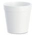 DART 32MJ48 Foam Containers, 32 oz, White, 25/Bag, 20 Bags/Carton