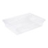 CAMBRO MFG. CO. Cambro 18266CW135  Camwear Food Box, 6inH x 26inW x 18inW, Clear