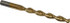 Chicago-Latrobe 53915 Jobber Length Drill Bit: 11/32" Dia, 135 °, High Speed Steel