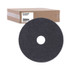 BOARDWALK 4017BLA Stripping Floor Pads, 17" Diameter, Black, 5/Carton