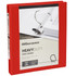 OFFICE DEPOT OD03313  Brand Heavy-Duty View 3-Ring Binder, 1in D-Rings, 49% Recycled, Red