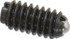 Gibraltar 10009P-G Threaded Ball Plunger: 1/4-20, 0.125" Ball Dia, 17/32" Body Length, 0.035" Max Ball Reach