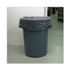 BOARDWALK G3858G Linear Low Density Industrial Can Liners, 60 gal, 1.3 mil, 38" x 58", Gray, Flat Pack, 100/Carton