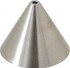 Riten 00531 5MT Taper, 0.51 to 3.33" Point Diam, Hardened Tool Steel Lathe Bell Head Point