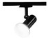 Hubbell Lighting AKTUP BL Track Lighting; Track Lighting Type: Line Voltage Track Fixture ; Fixture Shape: Flatback ; Adjustable Range Vertical (Degrees): 110 ; Adjustable Range Horizontal (Degrees): 358 ; Wattage: 300 ; Number of Lamps Required: 1