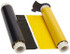Brady 13526 Industrial Ribbon: 8.8" Wide, 200' Long, Black & Yellow