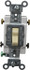 Leviton CSB2-20I 2 Pole, 120 to 277 VAC, 20 Amp, Commercial Grade Toggle Wall Switch