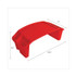 DEFLECTO CORPORATION 39502RED Antimicrobial Lap Desk, Rectangular, 23.35w x 12d x 8.53h, Red