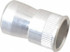 RivetKing. 6C1ISRAP/P100 #6-32 UNC, Uncoated, Aluminum Knurled Rivet Nut Inserts