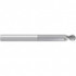 Emuge 1943.008 Ball End Mill: 2 Flute, Solid Carbide