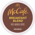 KEURIG DR PEPPER McCafe® 7468 Breakfast Blend K-Cup, 24/BX