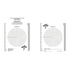 MEDLINE INDUSTRIES, INC. MSC6252 Medline Latex-Free Wound Measuring Bulls-Eye/Ruler, 8 1/2in x 6 1/2in, Black/Clear, Bag Of 250