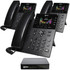 Everything you need to self-install your own office telephone system  Fully integrated telephone system with auto attendant, voicemail, hold, transfer, caller ID and paging.  Can be equipped with up to 6 standard telephone lines and 16 high-quality X16 digital speakerphones.  Easy, do-it-yourself design. Will help you eliminate professional installation and programming charges.  Free, US-based product assistance is available to help you with both the installation and programming.  You can also go online for convenient, easy-to-comprehend video tutorials and how-to instructions.  Bundle includes: 1 XBLUE QB1 Business Phone System with 3 IP8g VoIP Telephones.  Color: Black.