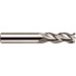 SGS 44719 Square End Mill:  0.3937" Dia, 0.8661" LOC, 0.3937" Shank Dia, 3 Flutes, Solid Carbide