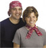 Ergodyne 12305 Cooling Bandana: Size Universal, Red, Cooling Relief, Hand Washable & Low-Profile
