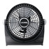 Enjoy cool gusts of air with this black Lasko Breeze Machine fan. The fully assembled design gets you started right away, while an integrated carrying handle offers easy movement. The 2 quiet fan speeds deliver silent performance and flexible ventilation. This Lasko Breeze Machine fan features Blue Plug Patented fuse technology for enhanced safety and a 360-degree tilt for balanced airflow.  Tabletop fan design is easy to place on desks and in windows.  Built-in carrying handle lets you move this fan as needed.  2 fan speeds support customized settings.  3 blades offer efficient air circulation for quick cooling.  Dimensions: 11-3/5inH x 5-1/3inW x 12-1/4inD.