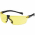 Bouton. 250-MT-10074 Safety Glass: Scratch-Resistant, Amber Lenses, Frameless, UV Protection