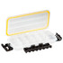 Plano Molding 354010 Small Parts Boxes & Organizers; Product Type: Compartment Box ; Lock Type: Positive Snap ; Width (Inch): 5 ; Depth (Inch): 1-1/2 ; Number of Dividers: 15 ; Removable Dividers: Yes